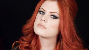 Ashley of Hollywood Noir Makeup wearing a 1960s Brigitte Bardot bombshell make up look