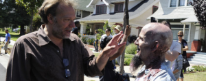 KNB EFX Group INC co-founder Greg Nicotero on set of The Walking Dead