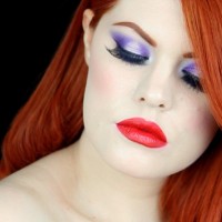 Jessica Rabbit Make Up Tutorial