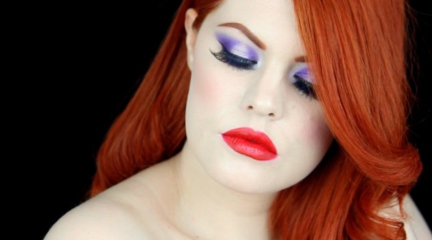 Jessica Rabbit Make Up Tutorial
